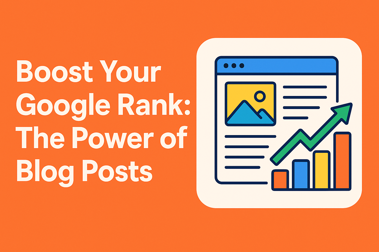 Boost Rank with Blog Posts